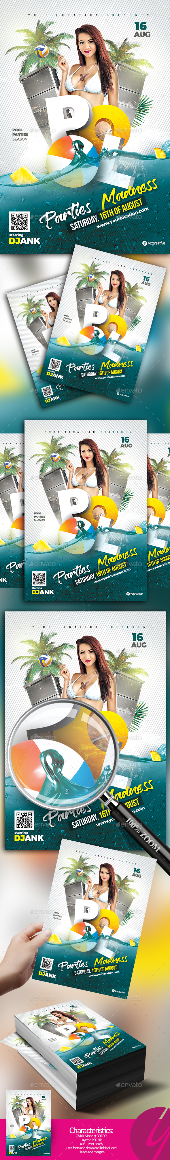 Pool Parties Madness - Clubs & Parties Events