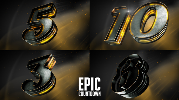 Epic Countdown 3D alt