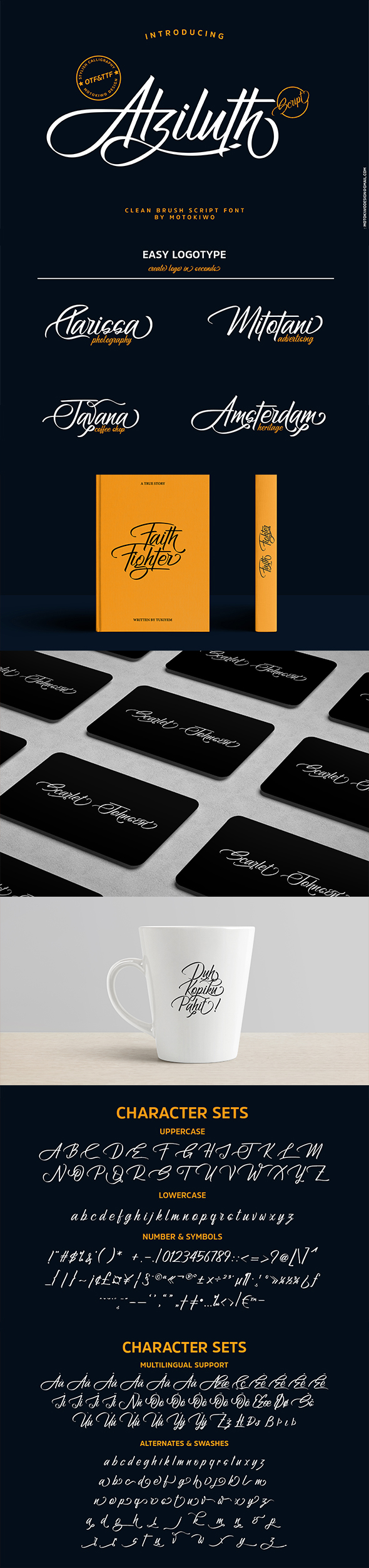 Atziluth Script - Calligraphy Script