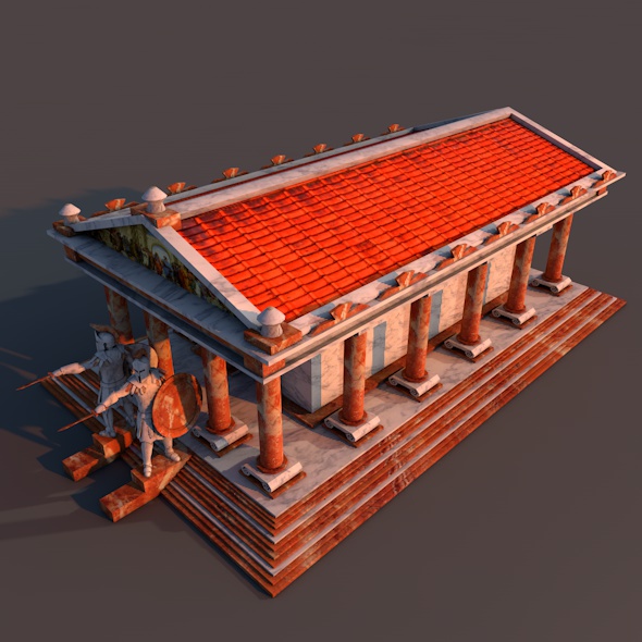 Ancient Temple - 3Docean 21781286