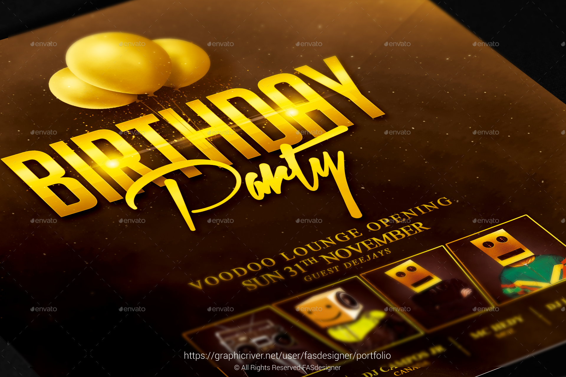 Download Birthday Party Flyer v2 by FAS-DESIGN | GraphicRiver