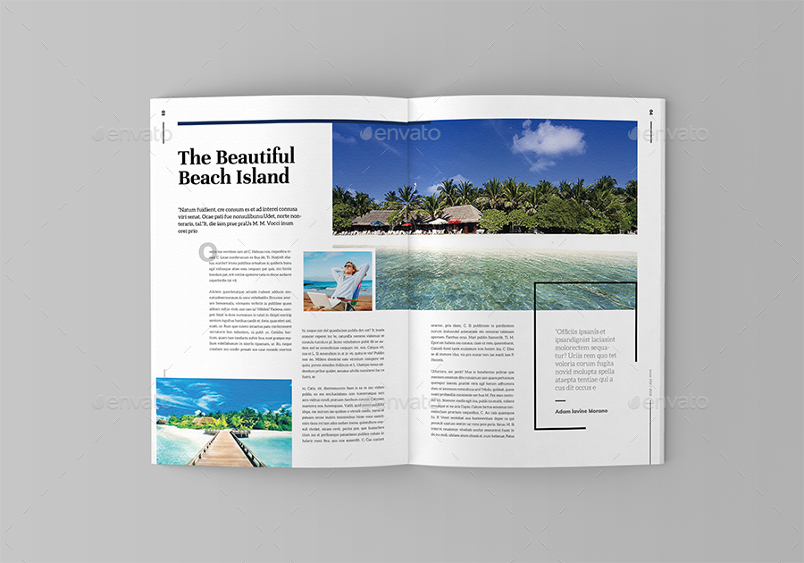 Summer Time Magazine in Magazine Templates - product preview 2