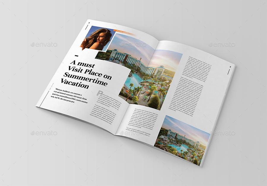 Summer Time Magazine in Magazine Templates - product preview 4