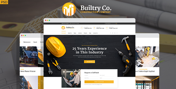Builtry - ConstructionBuilding - ThemeForest 21708209