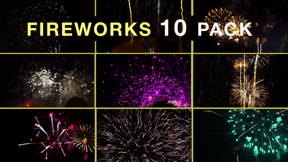 Fireworks Compilation 10 Pack