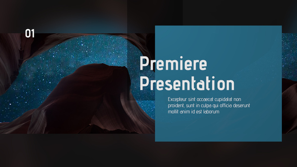 Minimalist & Clean Presentation // Premiere Pro