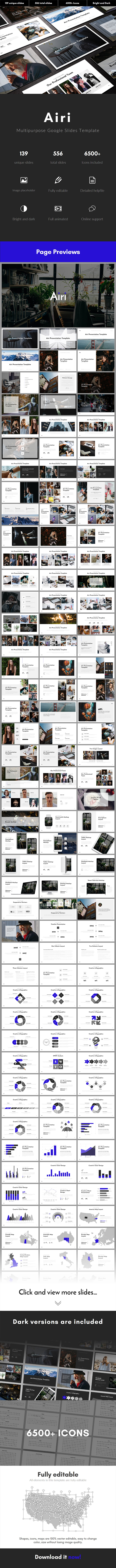 Airi Multipurpose Google Slides Template - Google Slides Presentation Templates
