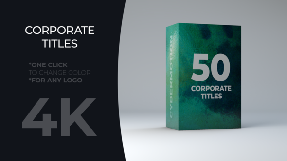 Corporate Titles Pack - VideoHive 21566811