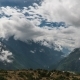 The Movement of Clouds Over the Highland Valley - VideoHive Item for Sale