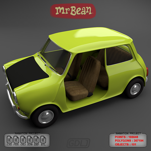 Car Mini 1985 by LaythJawad | 3DOcean