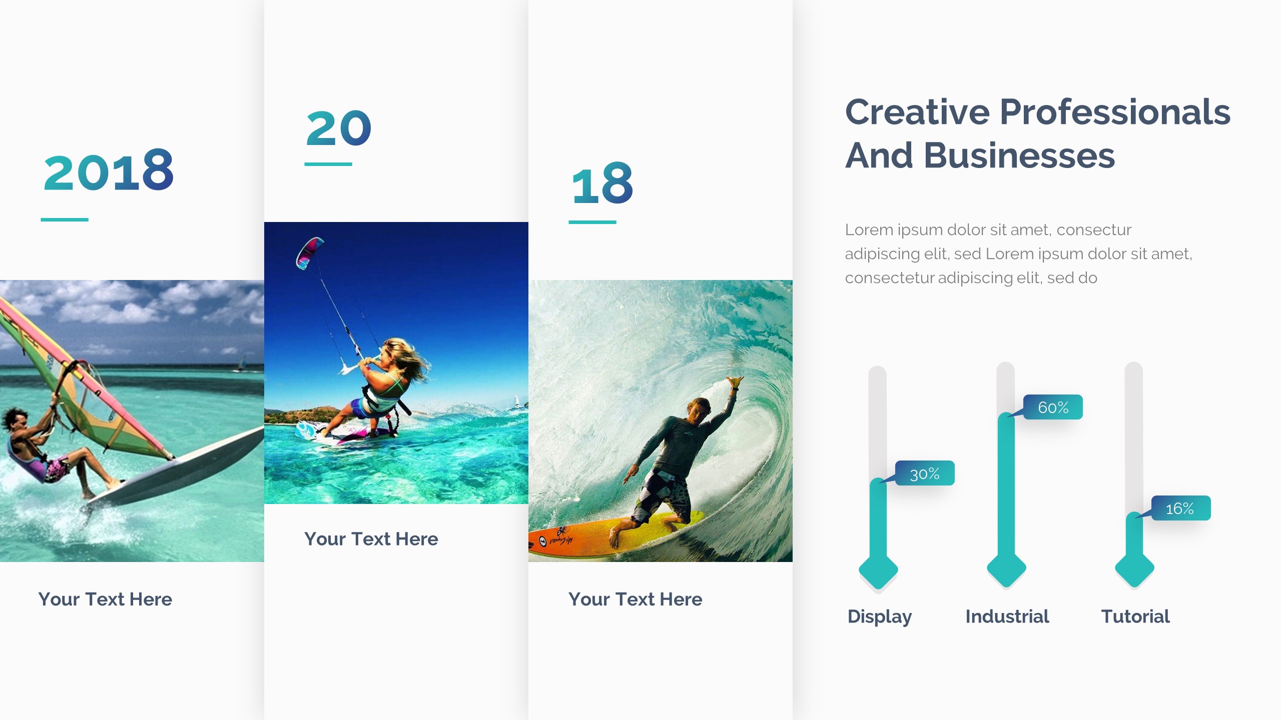 Agency Work Design Google Slide Template, Presentation Templates ...