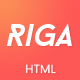 Riga - Mobile App Landing Page Template - ThemeForest Item for Sale