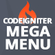 Mega Menu for CodeIgniter ion-auth Material Design for Bootstrap Theme