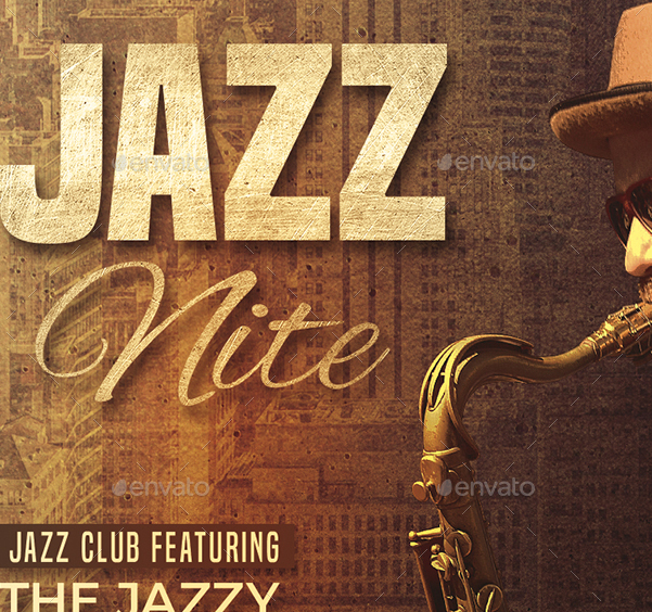 Jazz Nite Flyer, Print Templates | GraphicRiver