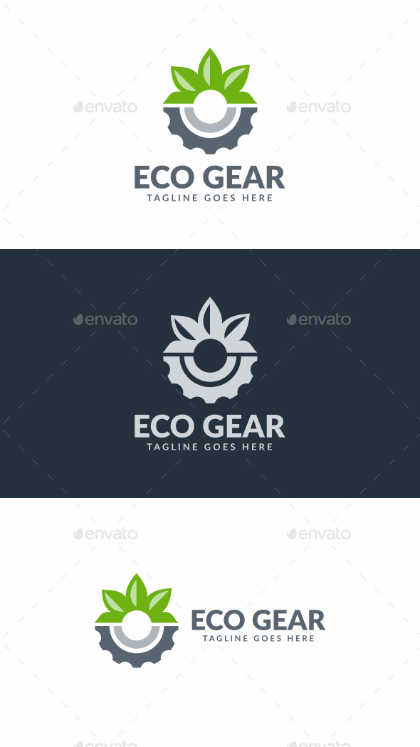 Eco Gear - Symbols Logo Templates