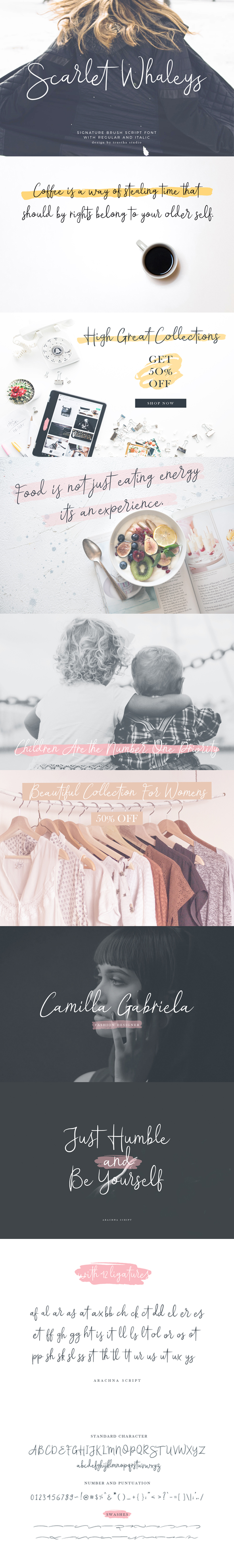 Scarlet Whaleys Script - Script Fonts