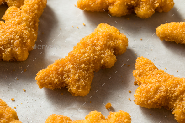 Kids Dinosaur Shaped Chicken Nuggets Stock Photo by bhofack2 | PhotoDune