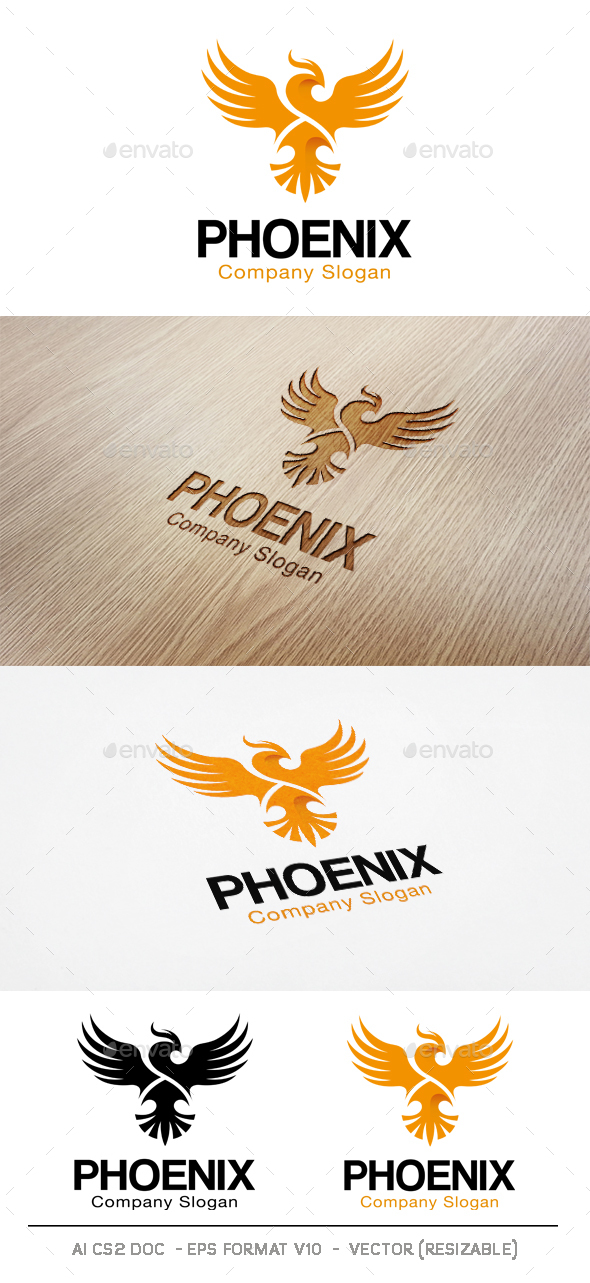 Phoenix Logo - Animals Logo Templates