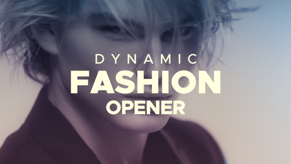 Dynamic Fashion Opener - VideoHive 21744925