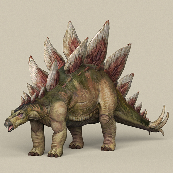 Game Ready Dinosaur - 3Docean 21805525