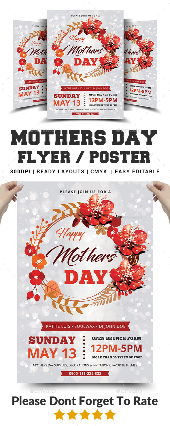 Mothers Day Flyer - Events Flyers
