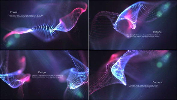 Particle Quotes - VideoHive 21805700