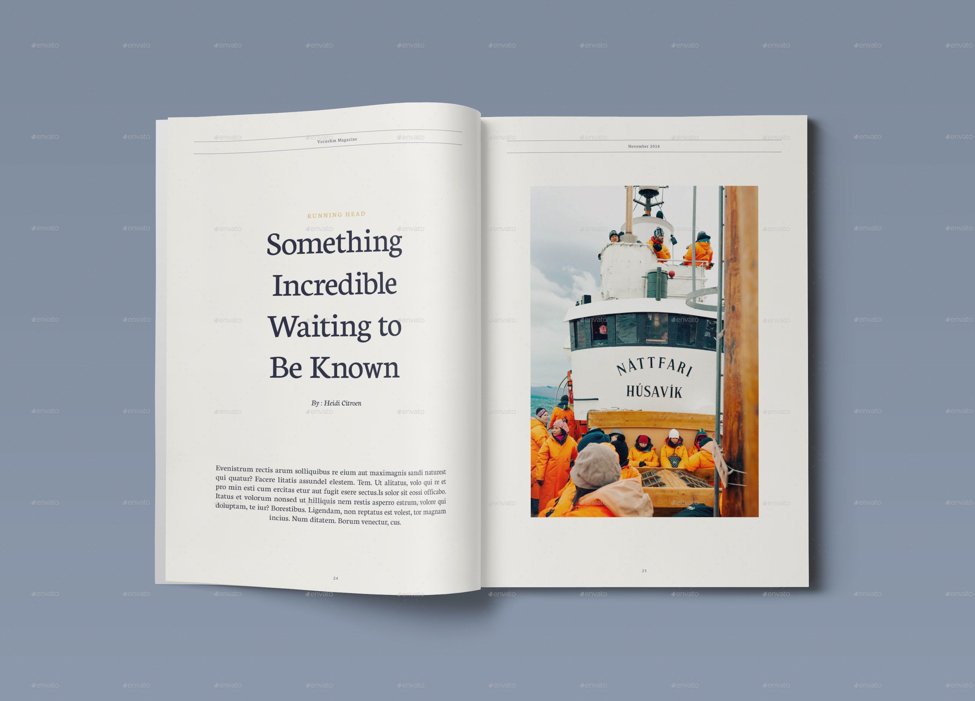 Vornehm Magazine 40 Pages Indesign Template By Danibernd Screenshot Vornehm Indesign Magazine Template By Danibernd 13 Jpg