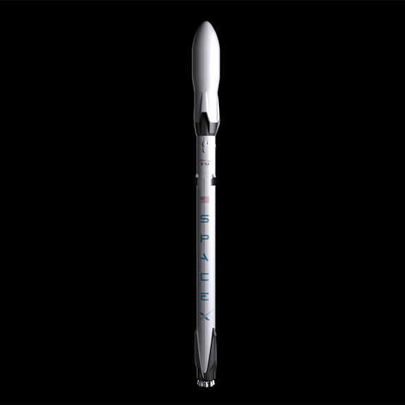 Falcon 9 V1.2 - 3Docean 21810102