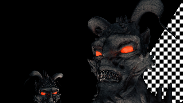 Devil Heads VJ Loop alt