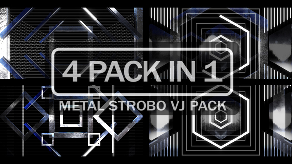 Metal Strobo VJ Pack