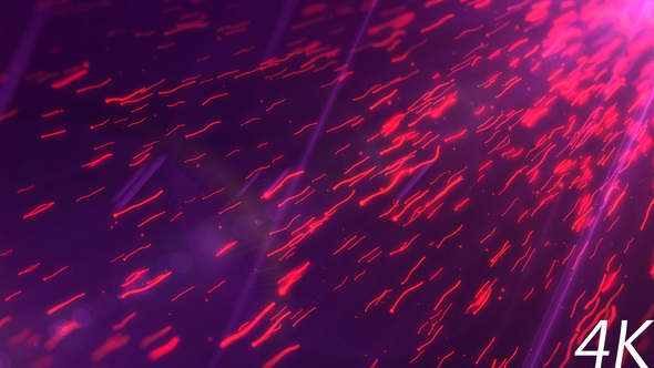 Abstract Flying Particles with Light Rays