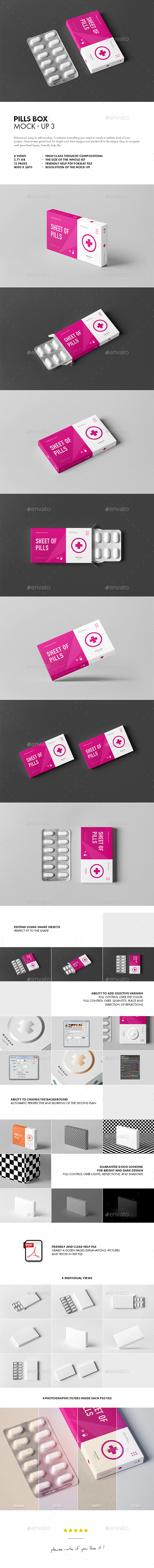 Pills Box Mock-up 3