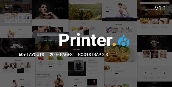 Printer - Responsive - ThemeForest 20145363