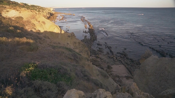 Algarve Coast Near Albufeira, Portugal