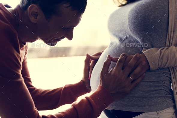 Pregnant woman life - Stock Photo - Images