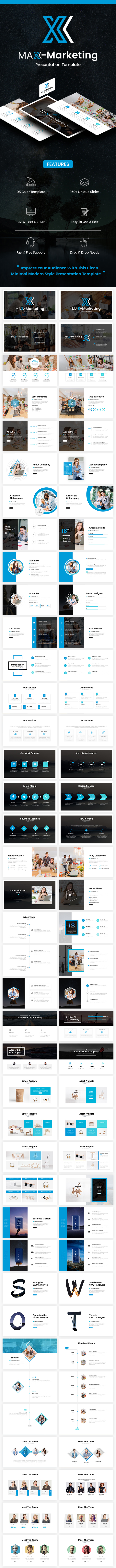 Marketing Keynote Template 2018 - Business Keynote Templates
