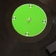 Vinyl Record Pleer. Plays Song From an Old Turntable  Top View. - VideoHive Item for Sale