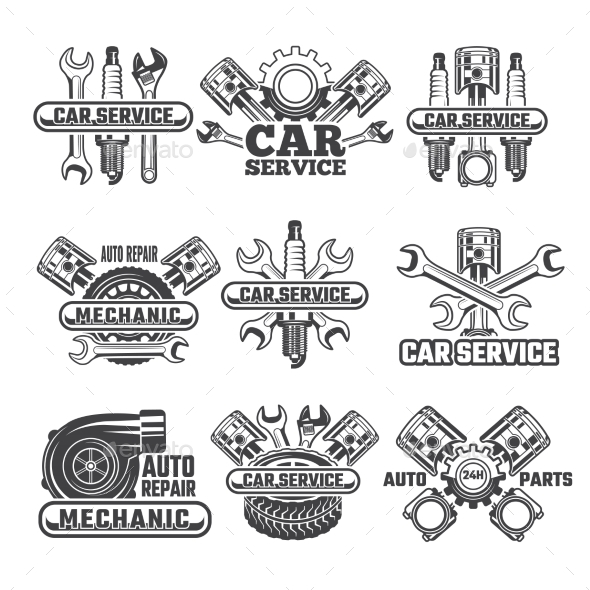 Design Template of Labels and Badges - Decorative Symbols Decorative