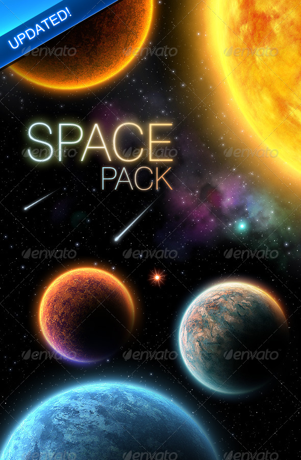 Space Pack - Backgrounds Graphics