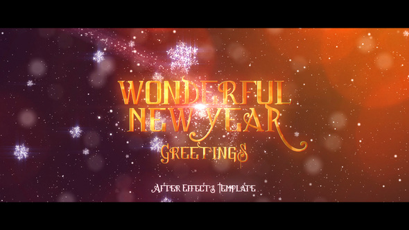 Wonderful New Years - VideoHive 18708907