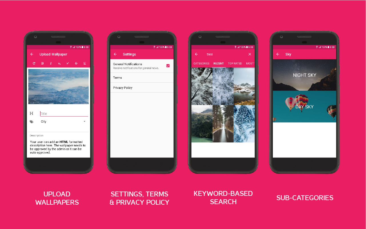  Wallpaper App Template Free Download Download Wallpaper App Template