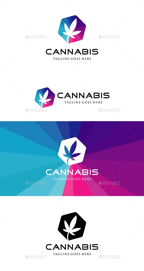Cannabis Logo - Nature Logo Templates