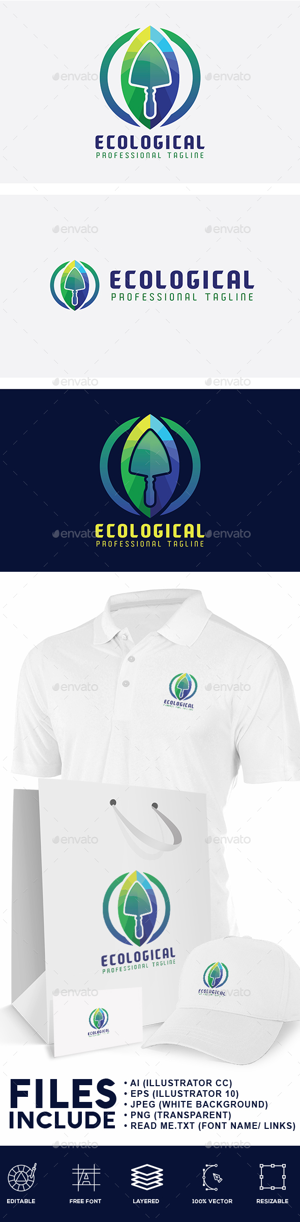 Ecological Logo - Nature Logo Templates