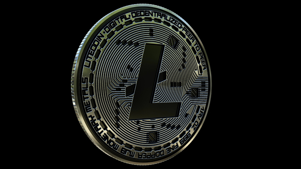 4K Litecoin Rotating alt