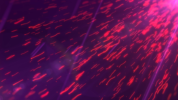 Abstract Flying Particles with Light Rays