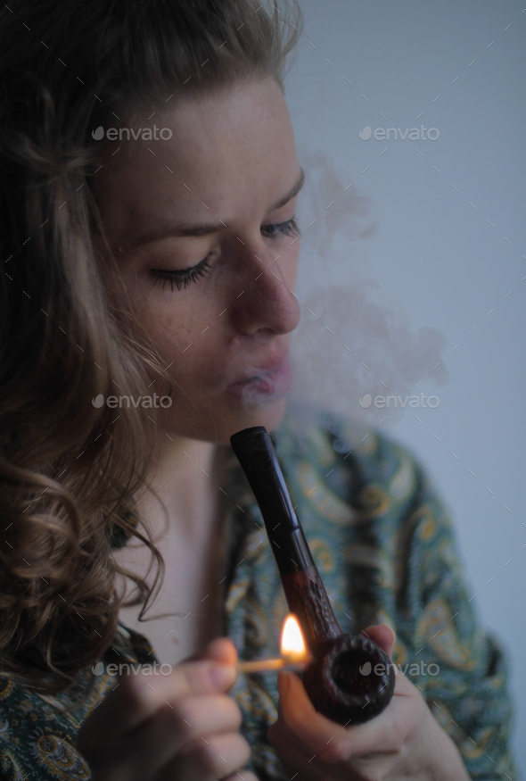 smoking pipe Stock Photo by PaulSchlemmer PhotoDune