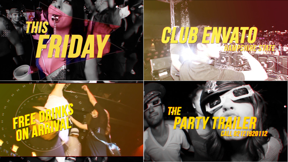 Party Trailer - VideoHive 21826202