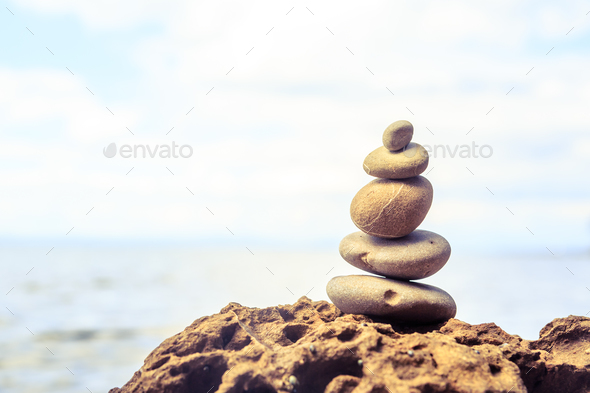 Stones balance inspiration wellness concept Stock Photo by blas | PhotoDune