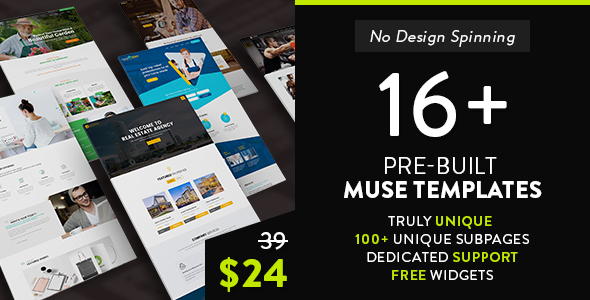 dMuse All in - ThemeForest 19333664