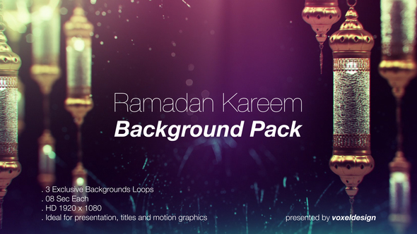 Ramadan Background Loops